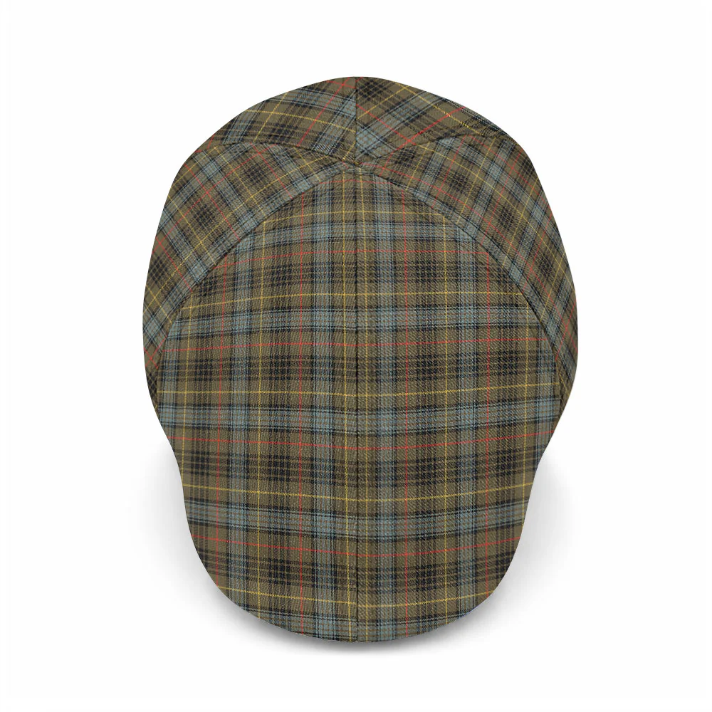 Scottish Stewart Hunting Weathered Clan Badge Tartan Ivy Cap - Image 2