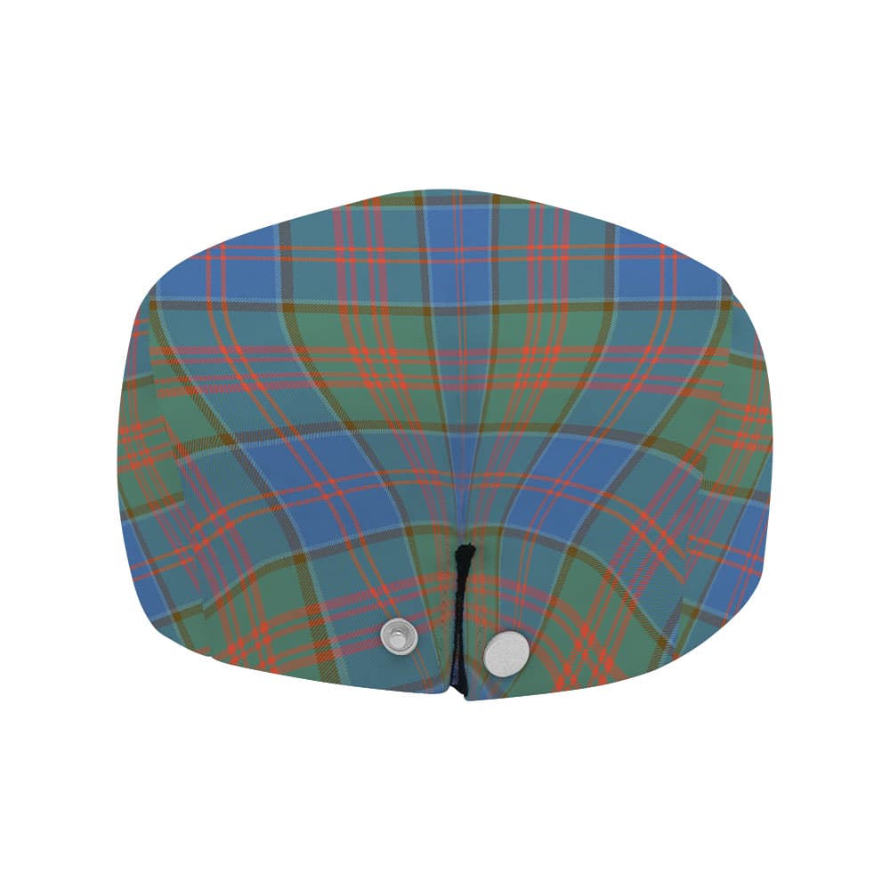 Scottish Stewart of Appin Hunting Ancient Tartan Flat Cap - Image 4