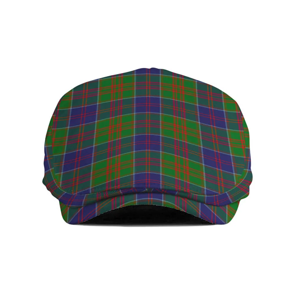 Scottish Stewart of Appin Hunting Modern Tartan Flat Cap