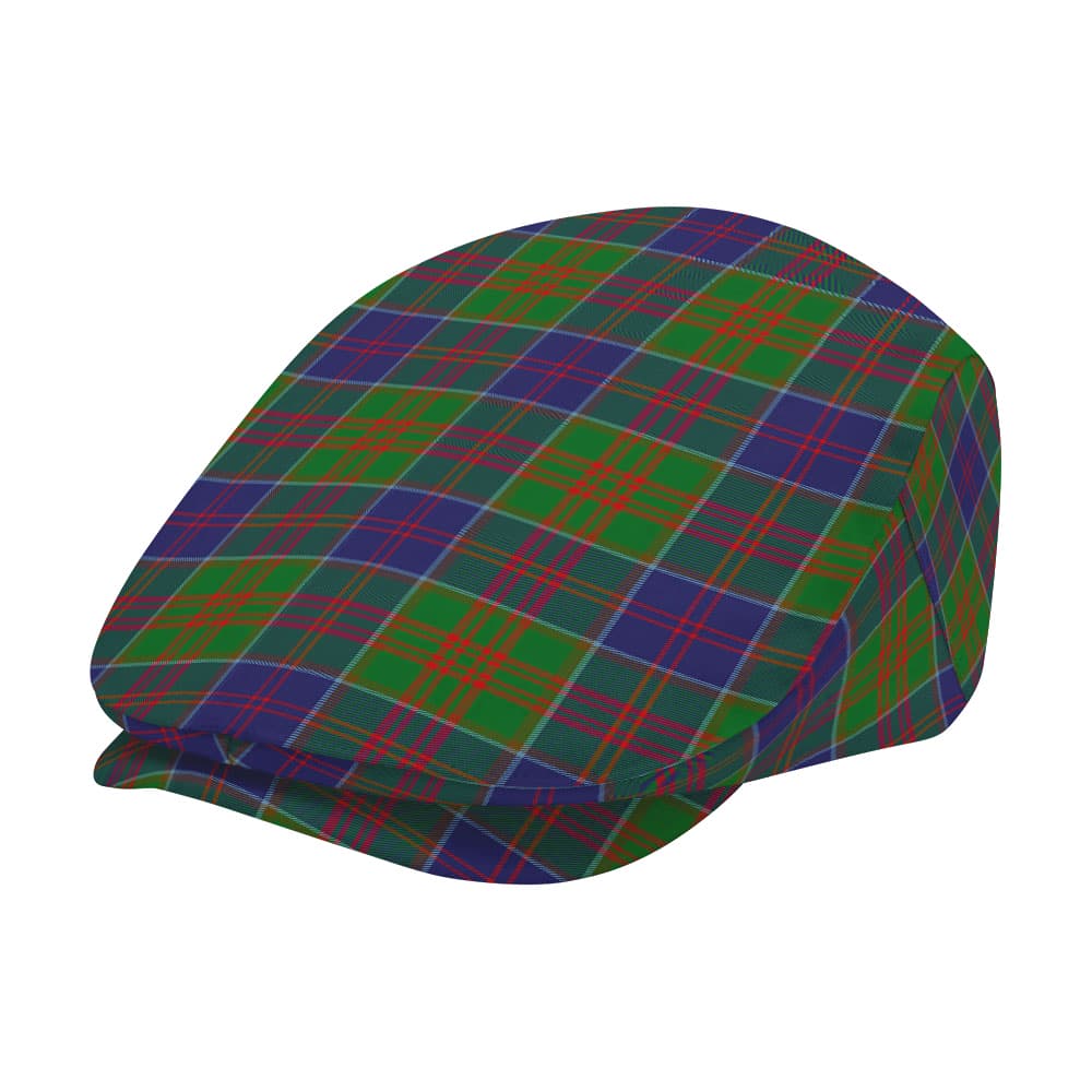 Scottish Stewart of Appin Hunting Modern Tartan Flat Cap - Image 2