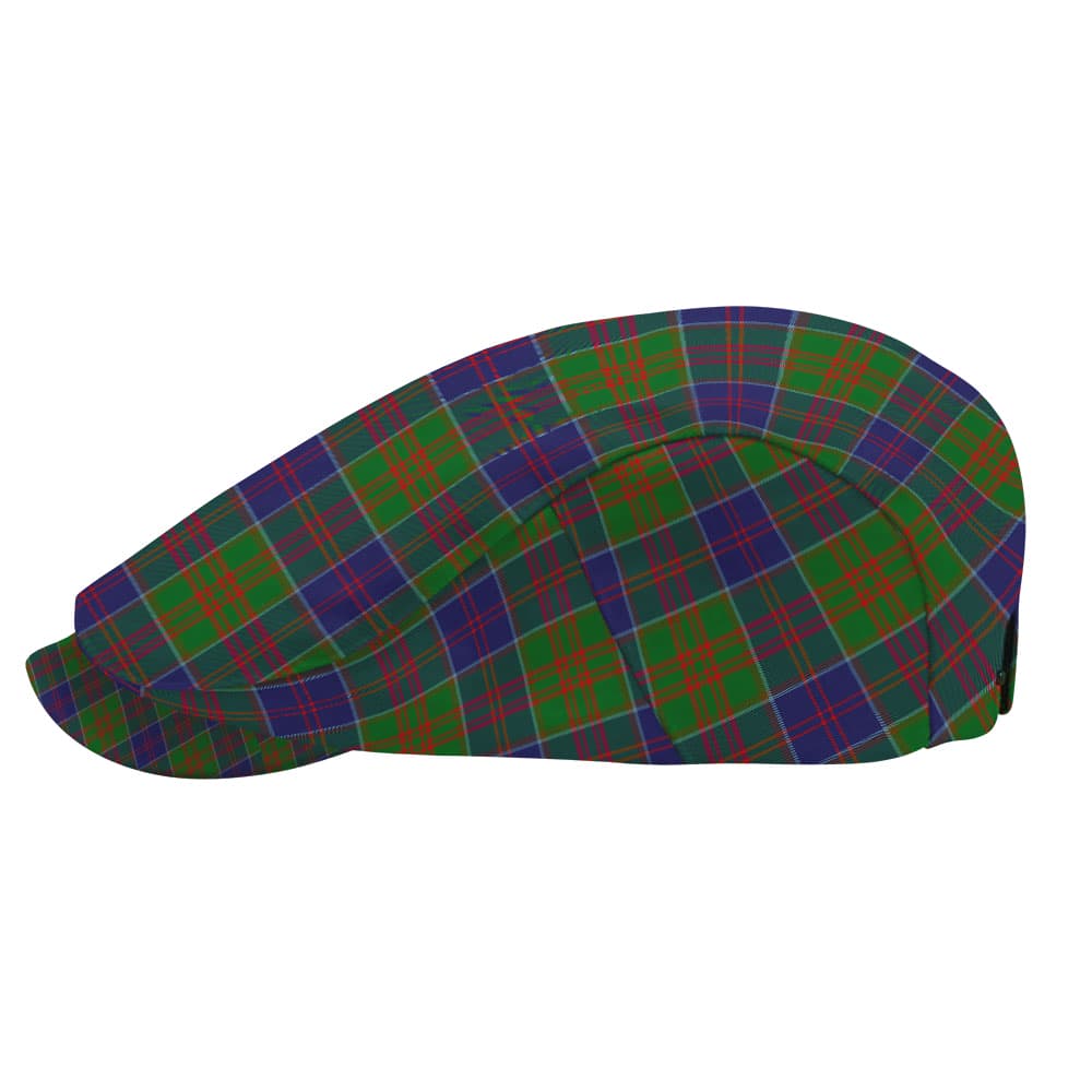 Scottish Stewart of Appin Hunting Modern Tartan Flat Cap - Image 3