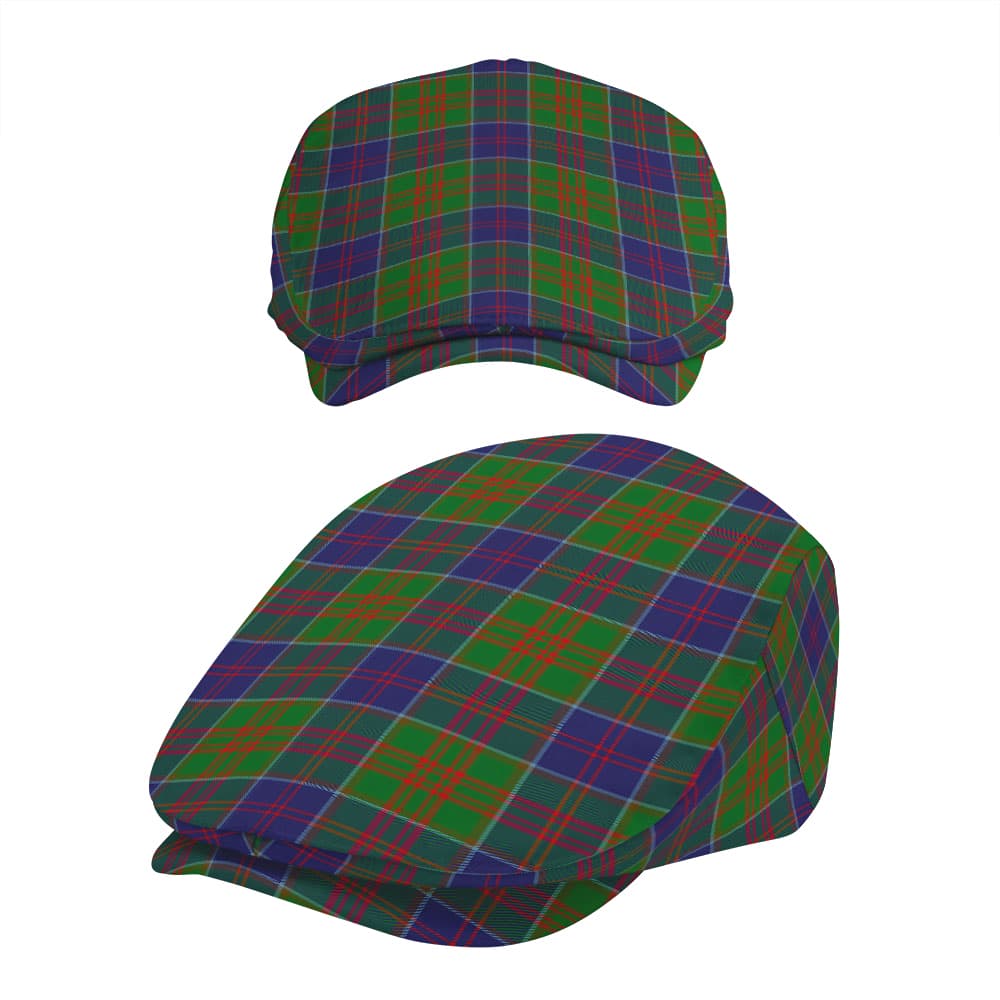 Scottish Stewart of Appin Hunting Modern Tartan Flat Cap - Image 5