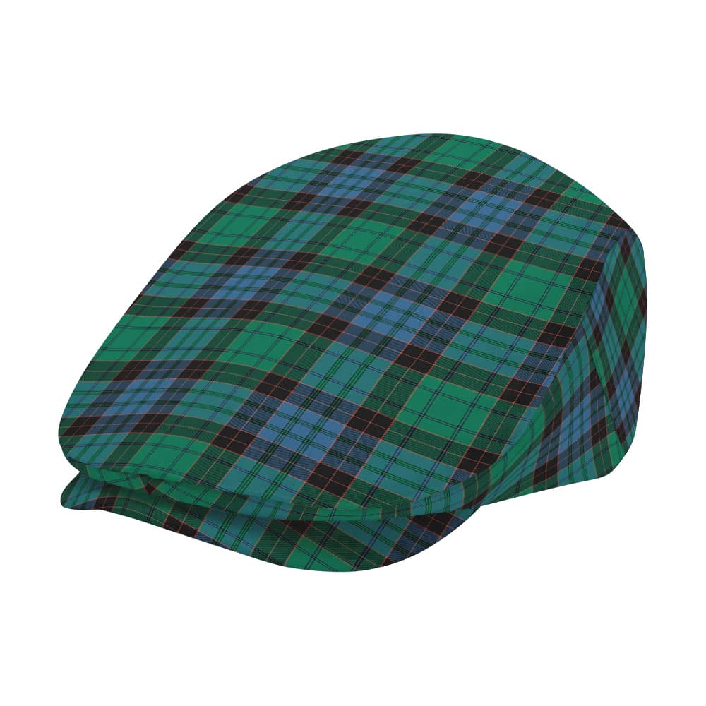 Scottish Stewart Old Ancient Tartan Flat Cap - Image 2