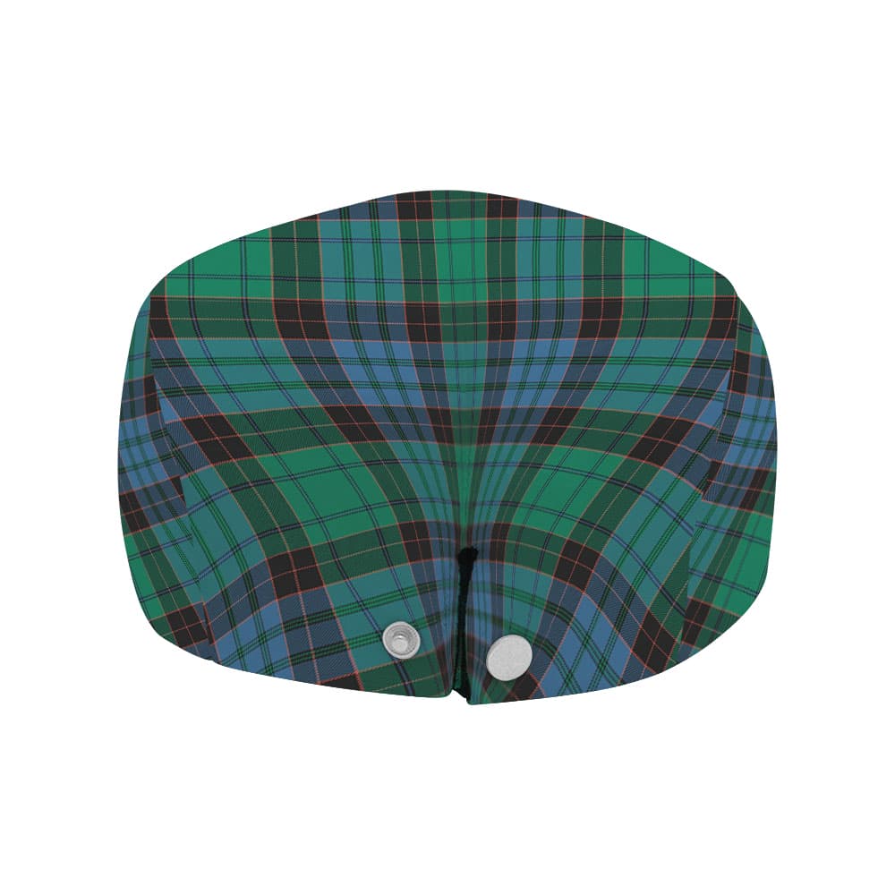 Scottish Stewart Old Ancient Tartan Flat Cap - Image 4