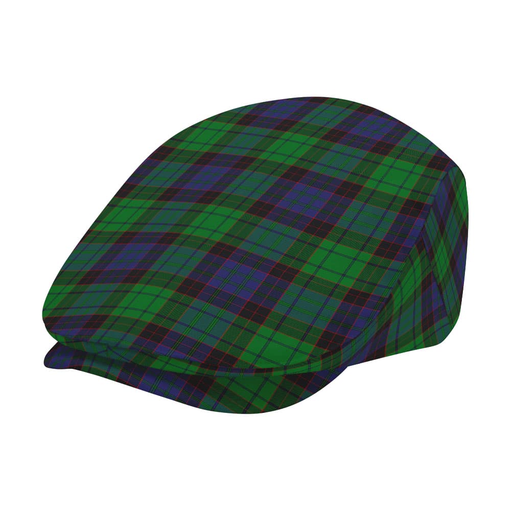 Scottish Stewart Old Modern Tartan Flat Cap - Image 2