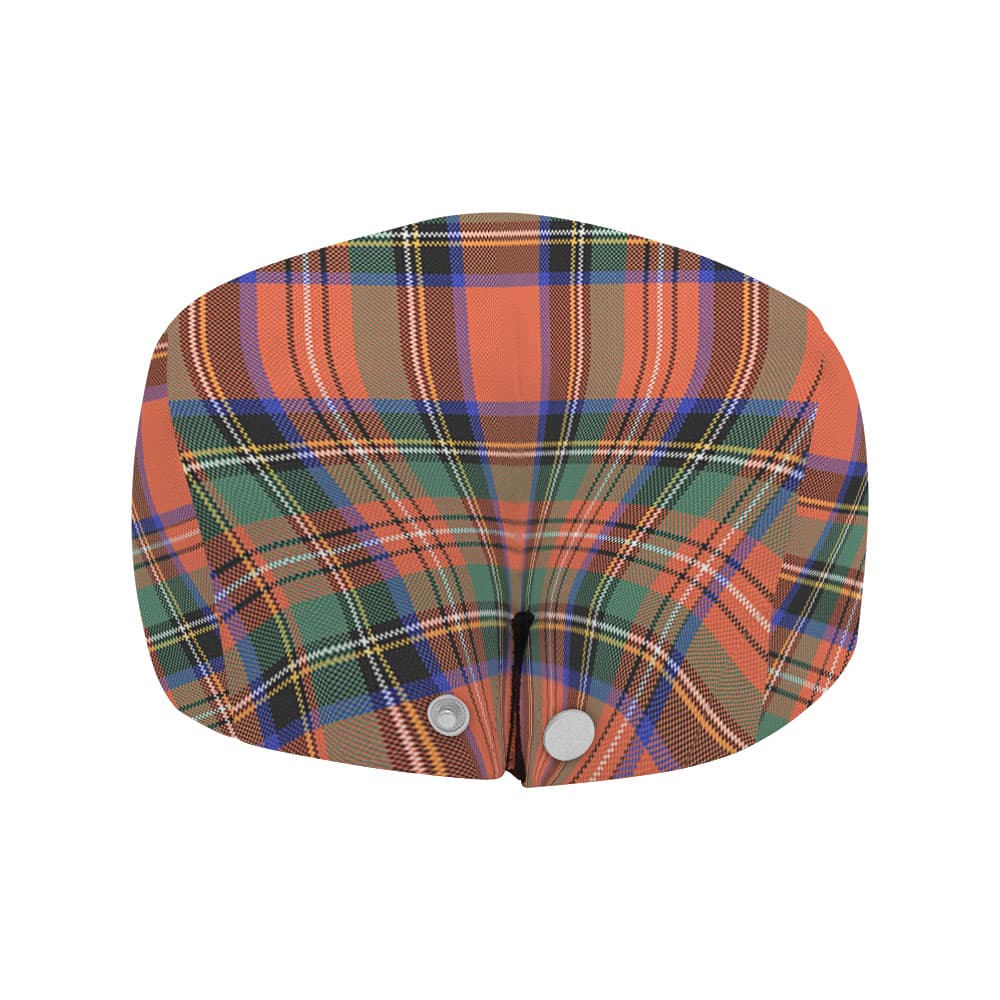 Scottish Stewart Royal Ancient Tartan Flat Cap - Image 4