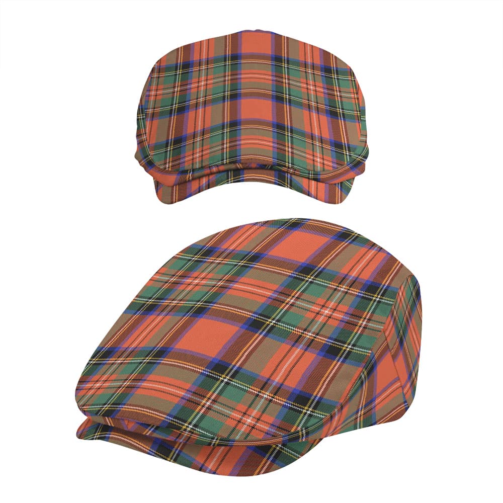 Scottish Stewart Royal Ancient Tartan Flat Cap - Image 5