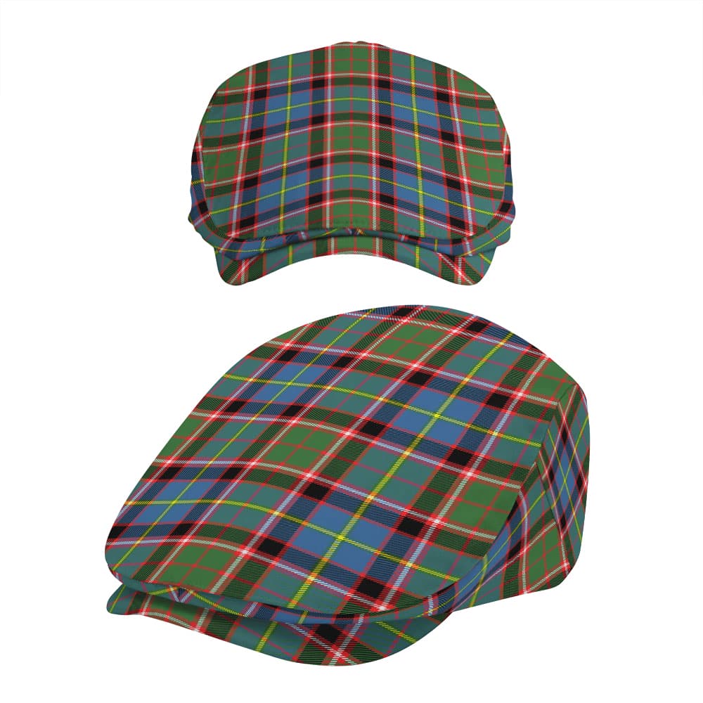 Scottish Stirling & Bannockburn District Tartan Flat Cap - Image 5