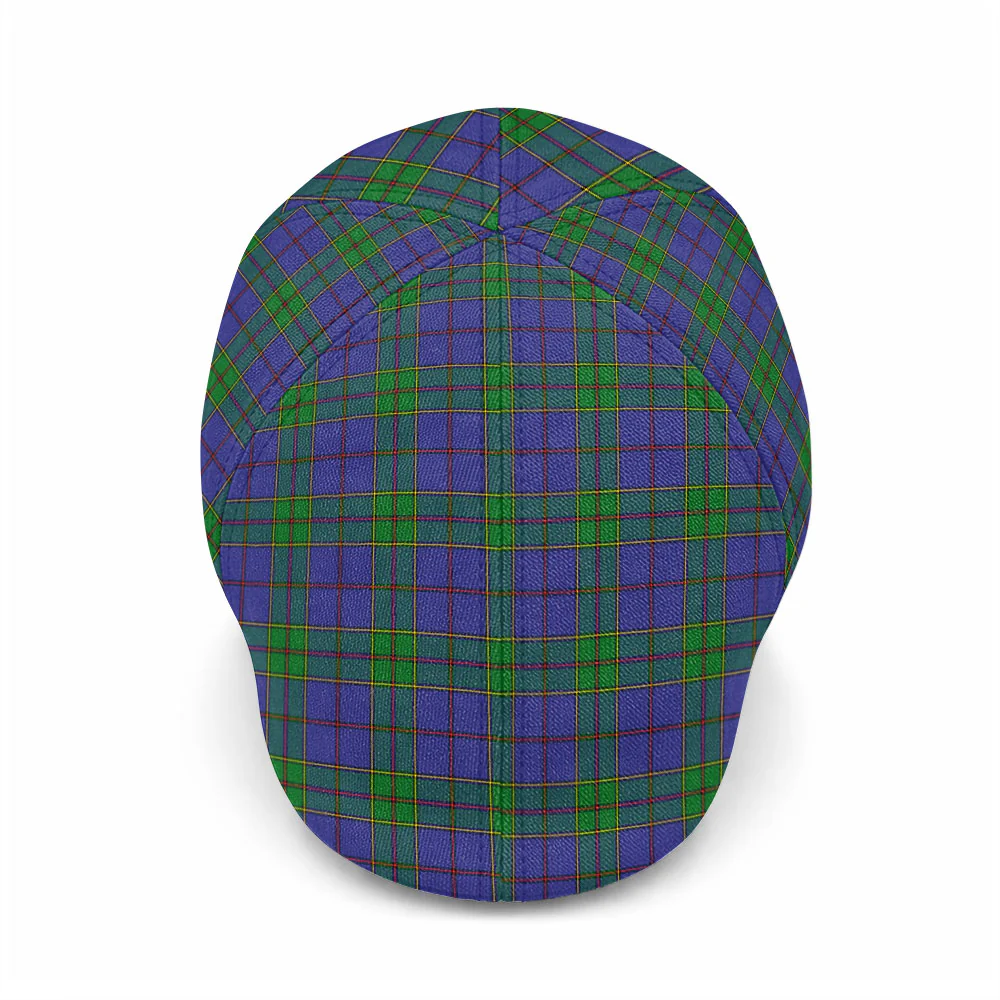 Scottish Strachan Clan Badge Tartan Ivy Cap - Image 2