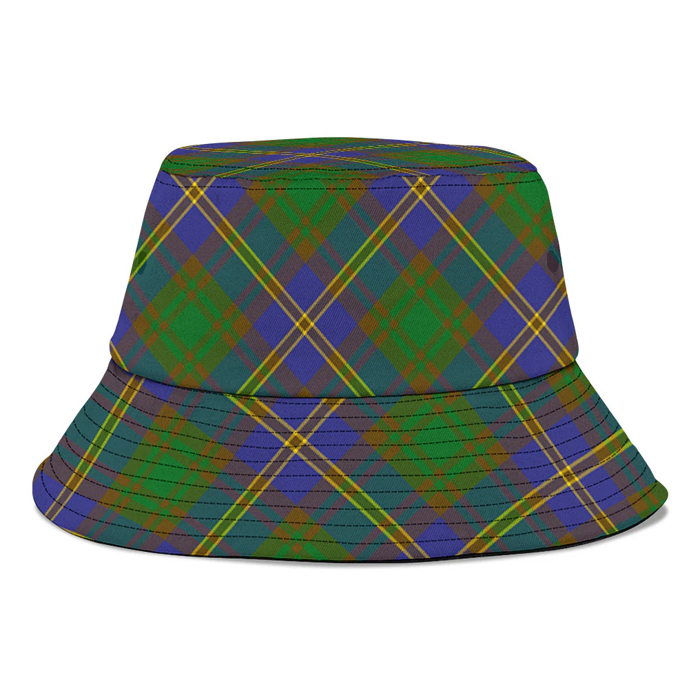 Scottish Strange of Balkaskie Clan Badge Tartan Bucket Hat