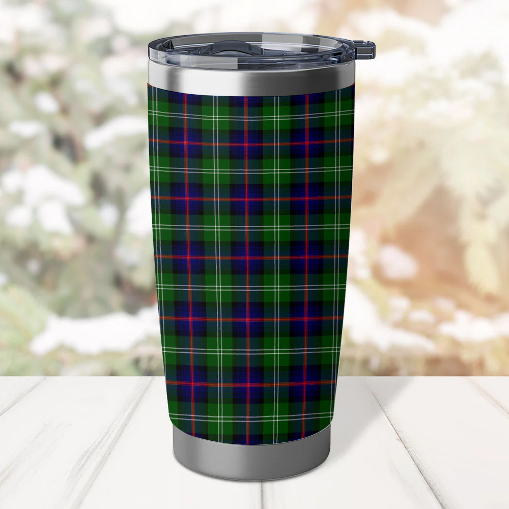 Scottish Sutherland Modern Clan Badge Tartan Tumbler - Image 3