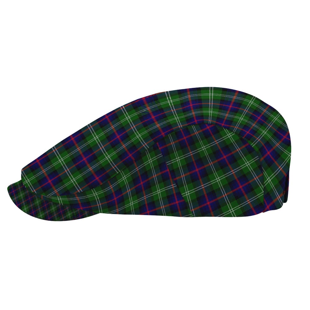 Scottish Sutherland Modern Tartan Flat Cap - Image 3