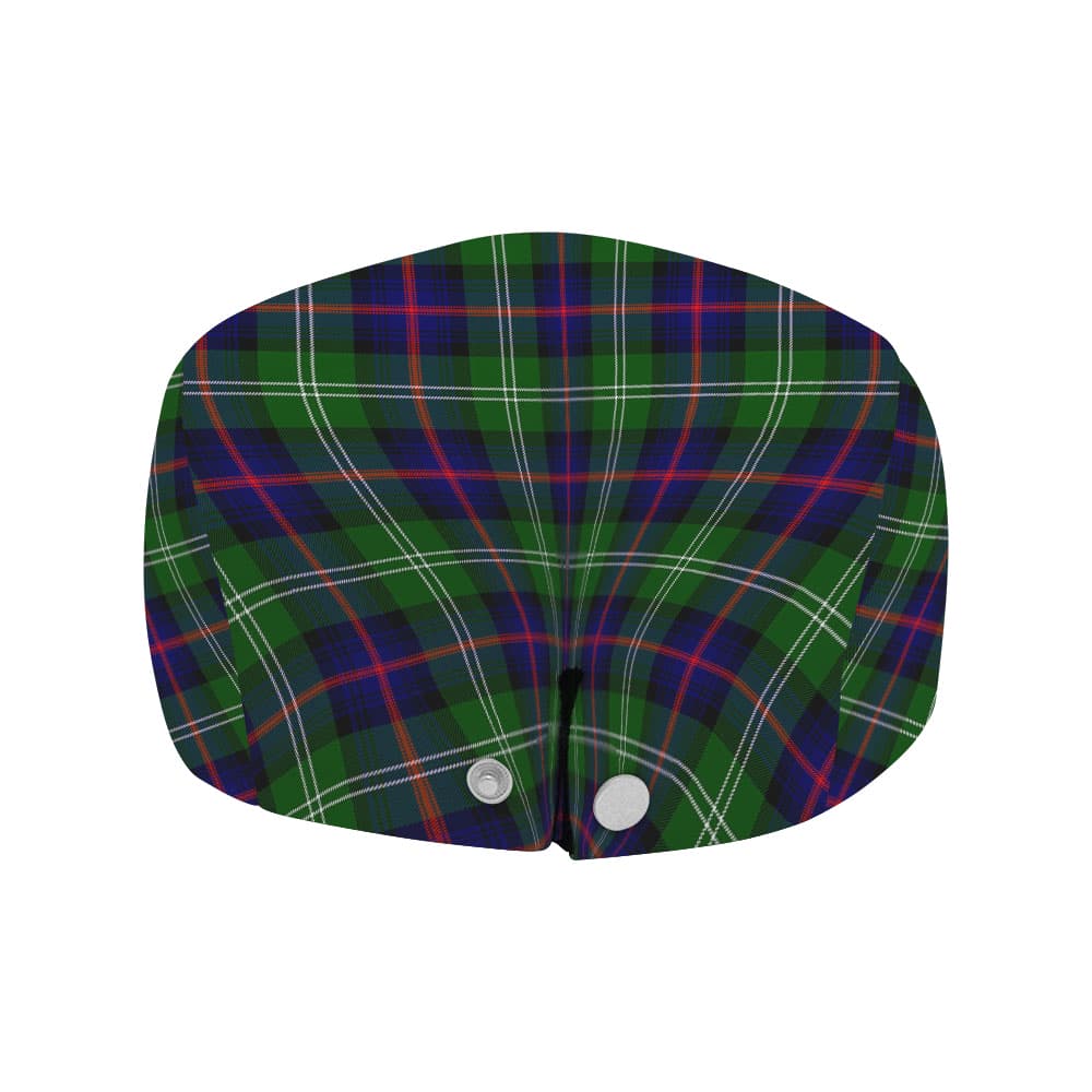 Scottish Sutherland Modern Tartan Flat Cap - Image 4