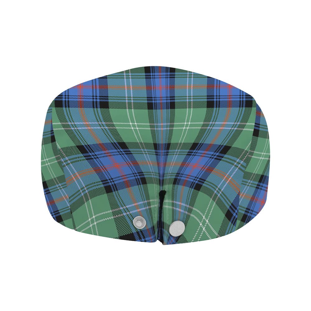 Scottish Sutherland Old Ancient Tartan Flat Cap - Image 4