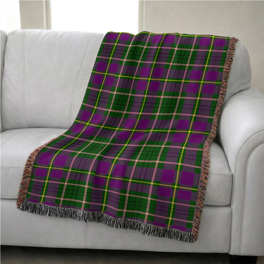 Scottish Tailyour Clan Badge Tartan Woven Blanket - Image 4