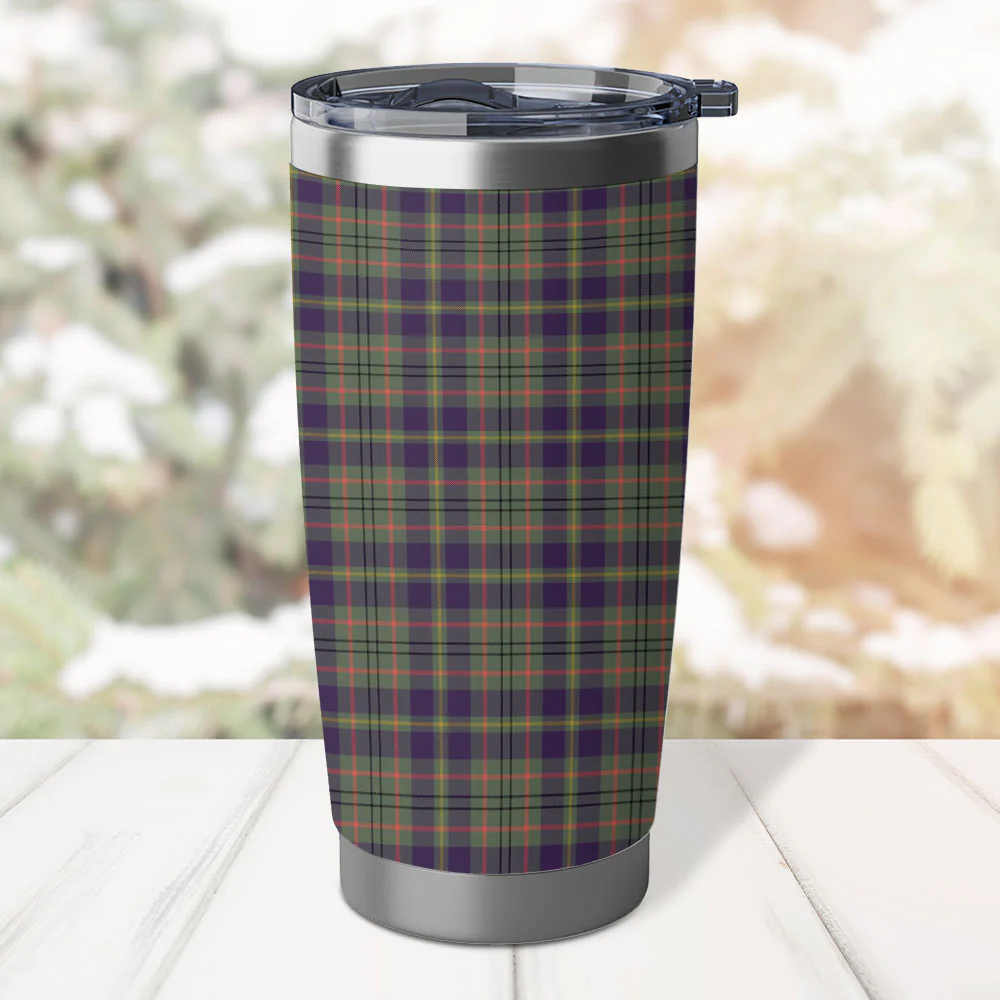 Scottish Tailyour Weathered Clan Badge Tartan Tumbler - Image 3