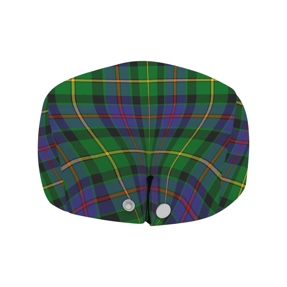 Scottish Tait Modern Tartan Flat Cap - Image 4