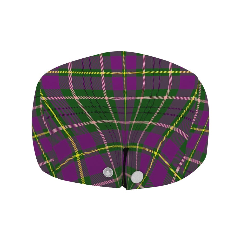 Scottish Taylor Tartan Flat Cap - Image 4
