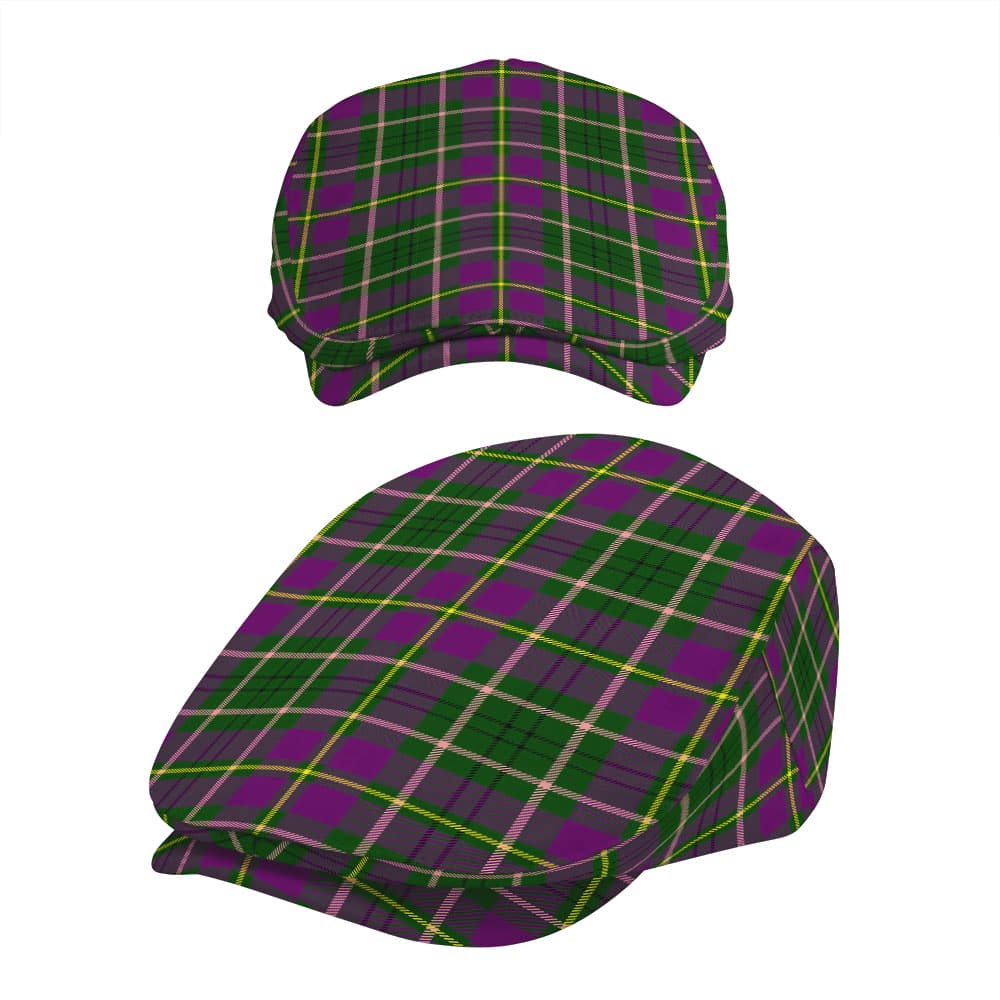 Scottish Taylor Tartan Flat Cap - Image 5