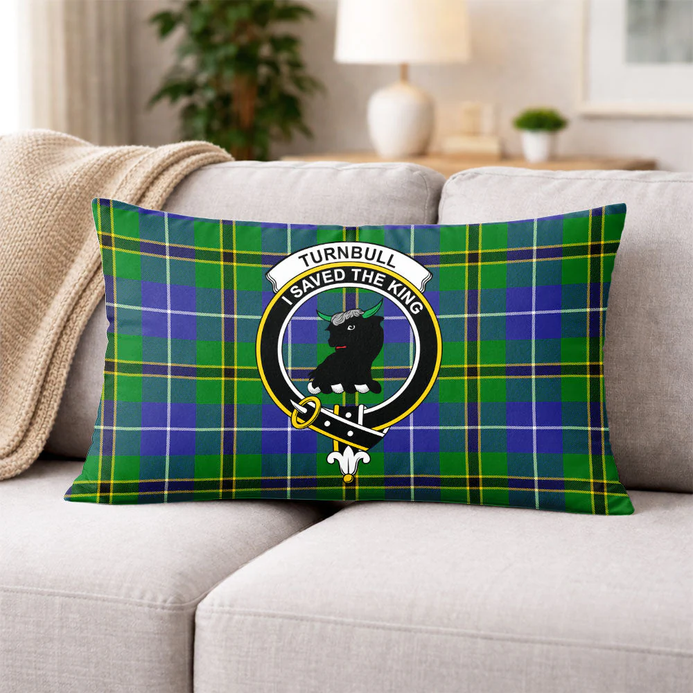 Scottish Turnbull Hunting Clan Badge Tartan Pillow Case - Image 3