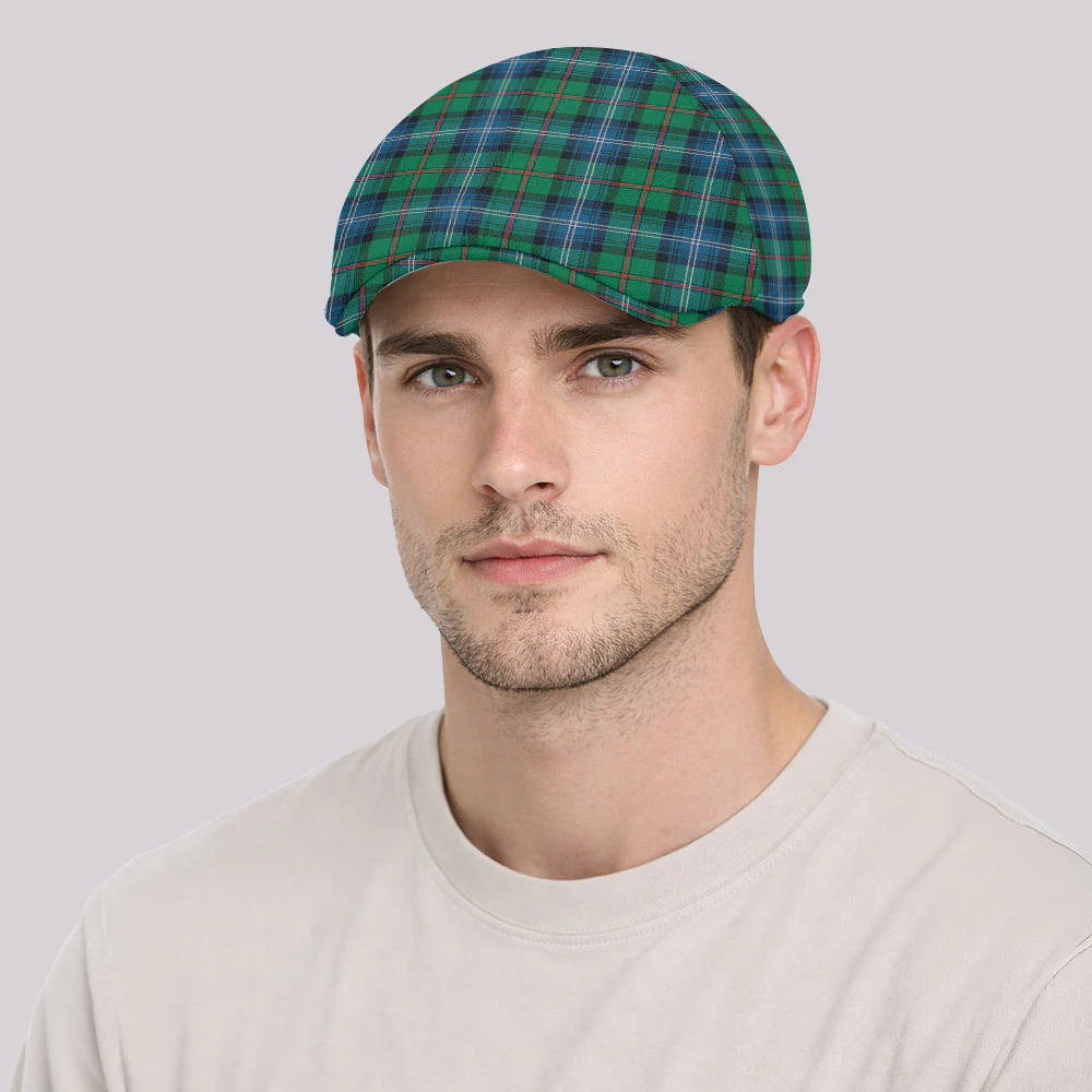 Scottish Urquhart Ancient Clan Badge Tartan Ivy Cap - Image 3