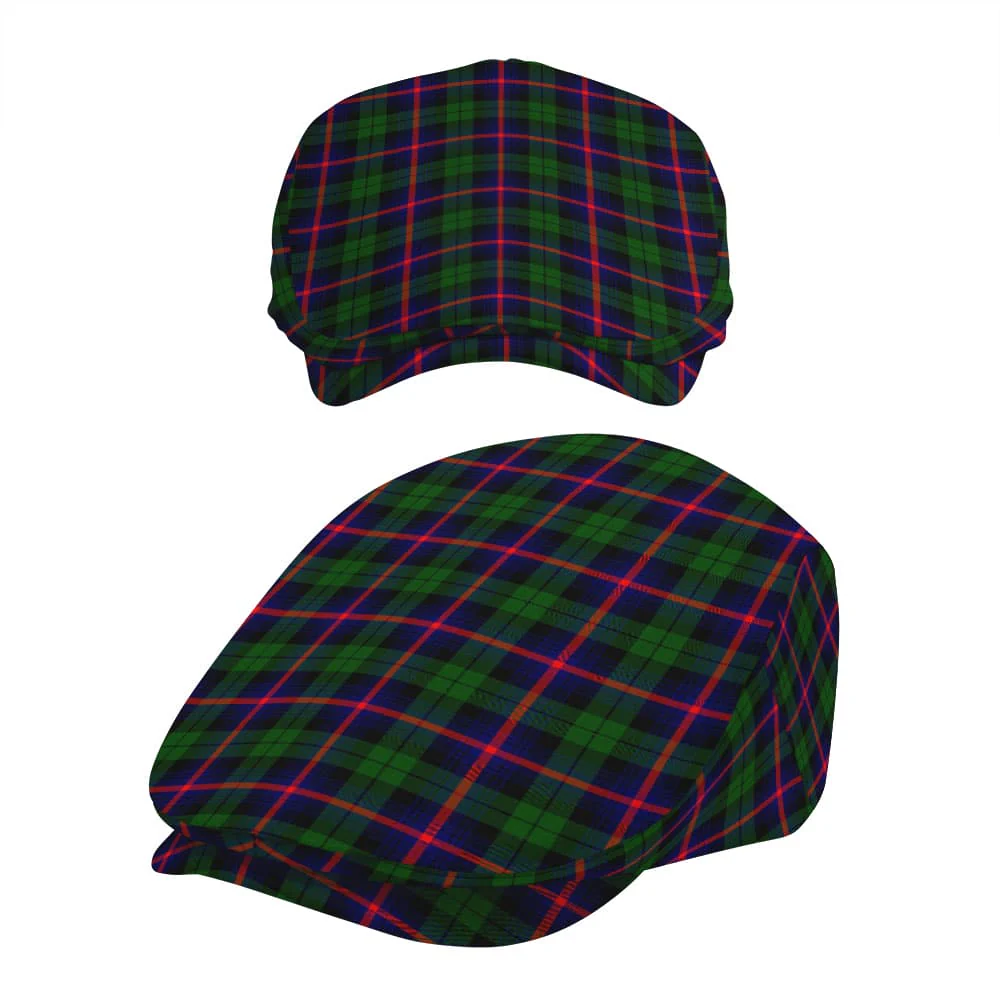 Scottish Urquhart Modern Tartan Flat Cap - Image 5