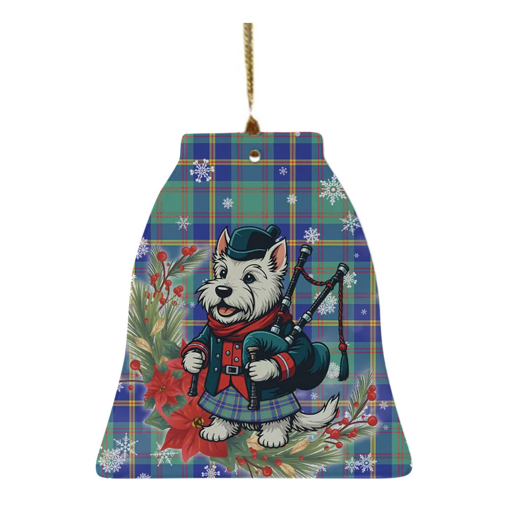 Scottish US Marine Tartan Ceramic Ornament Cute Scottish Terrier Dog - Image 4