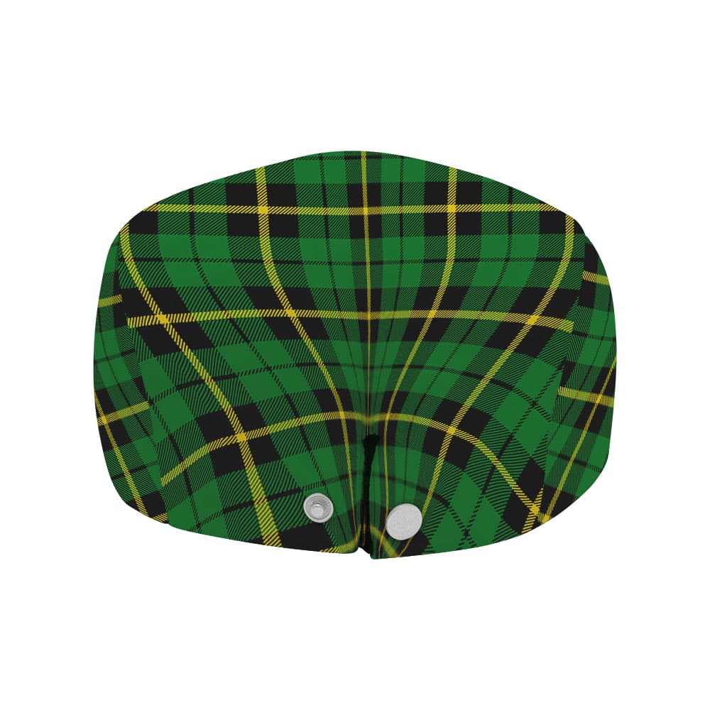 Scottish Wallace Hunting - Green Tartan Flat Cap - Image 4