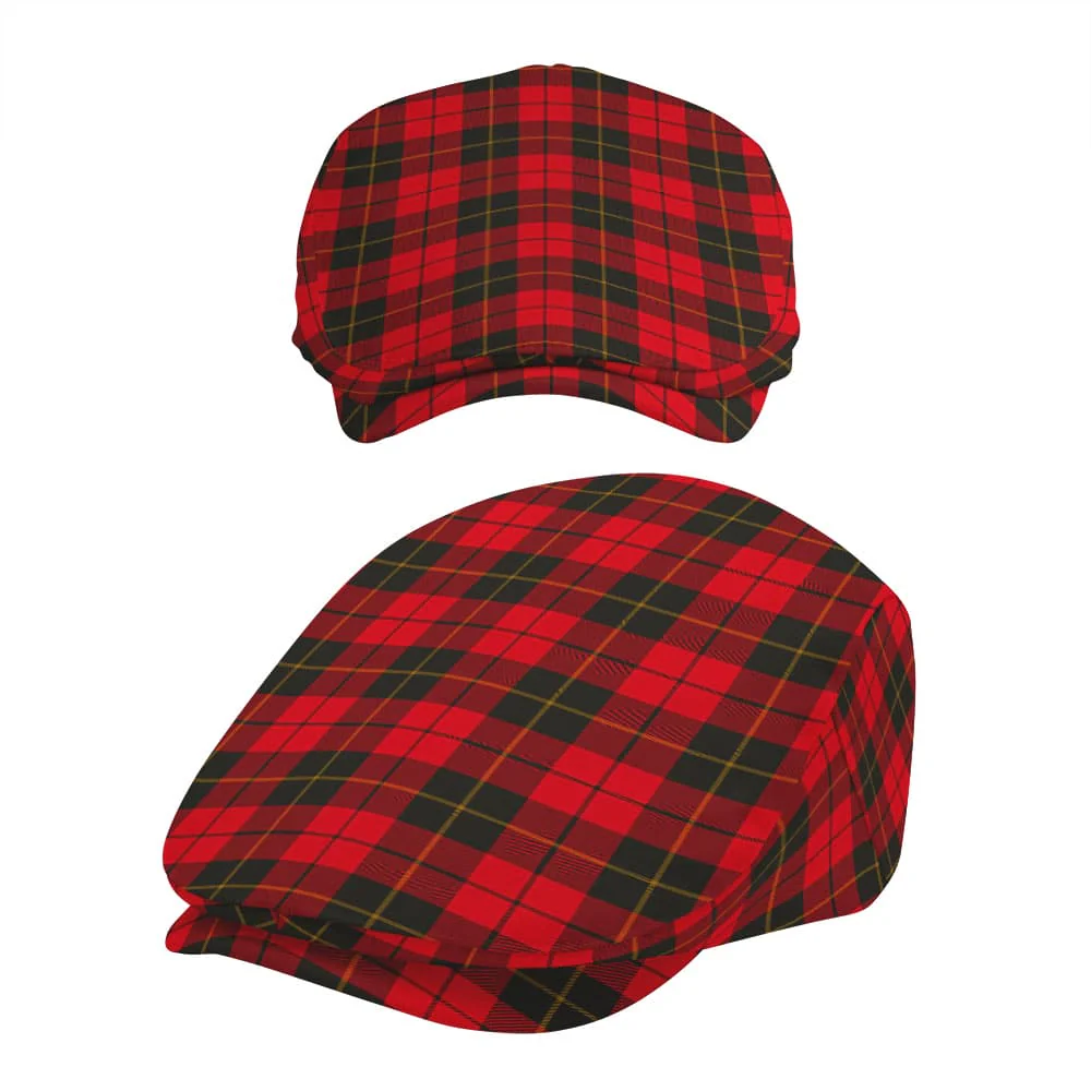 Scottish Wallace Weathered Tartan Flat Cap - Image 5