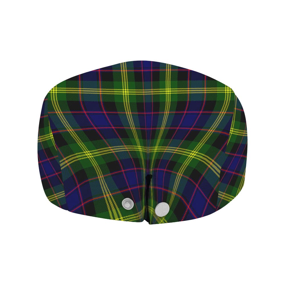 Scottish Watson Clan Badge Tartan Flat Cap - Image 4