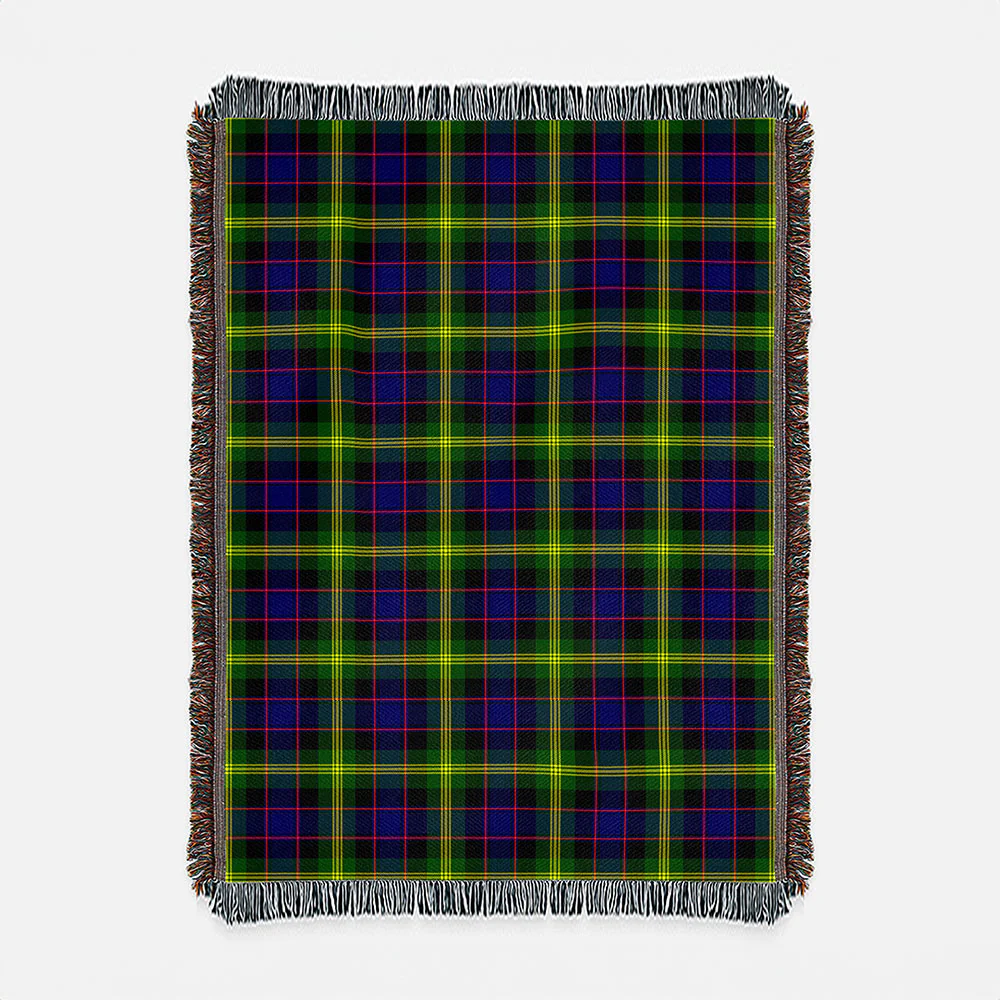 Scottish Watson Modern Clan Badge Tartan Woven Blanket