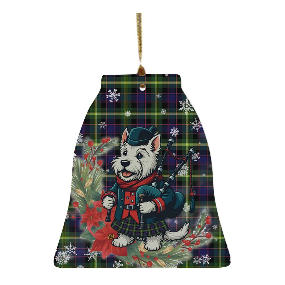 Scottish Watson Modern Tartan Ceramic Ornament Cute Scottish Terrier Dog - Image 4