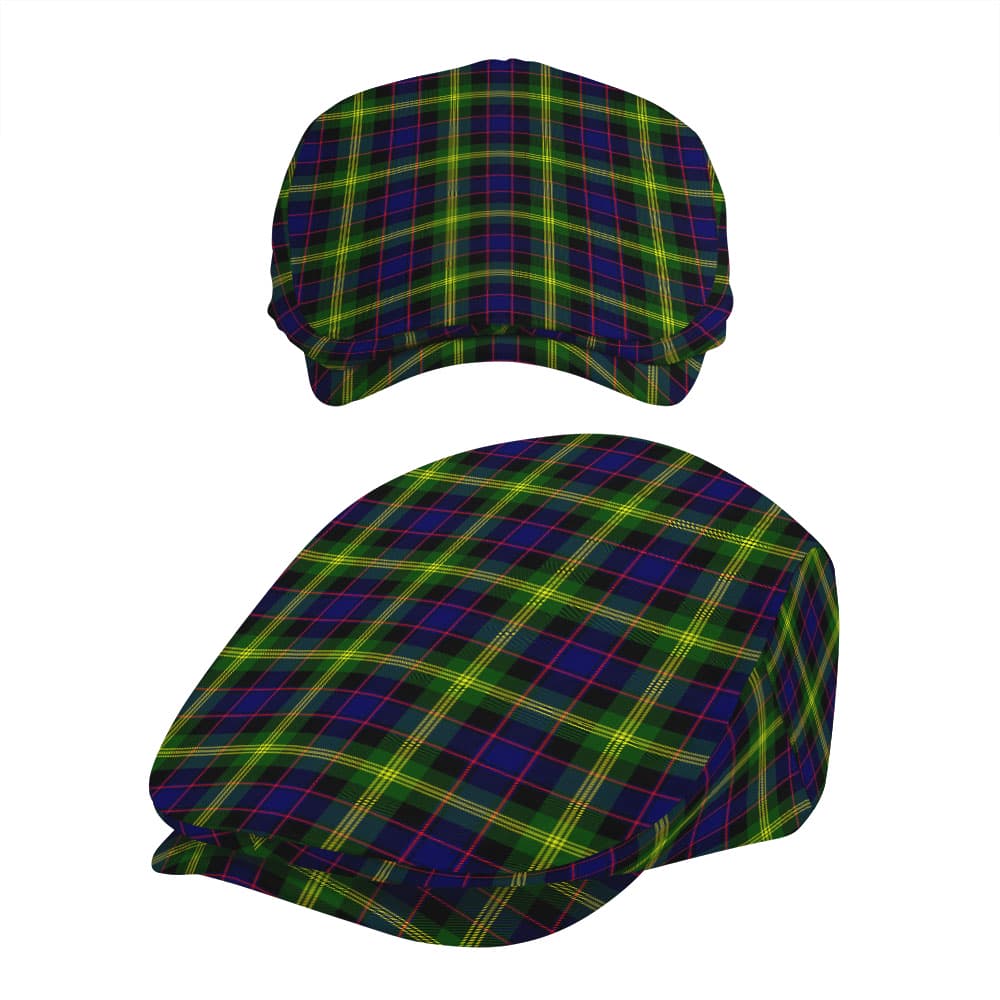 Scottish Watson Modern Tartan Flat Cap - Image 5