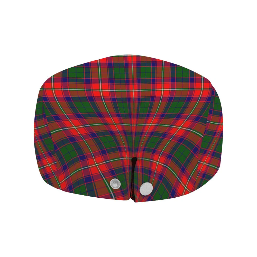 Scottish Wauchope (or Waugh) Clan Badge Tartan Flat Cap - Image 4