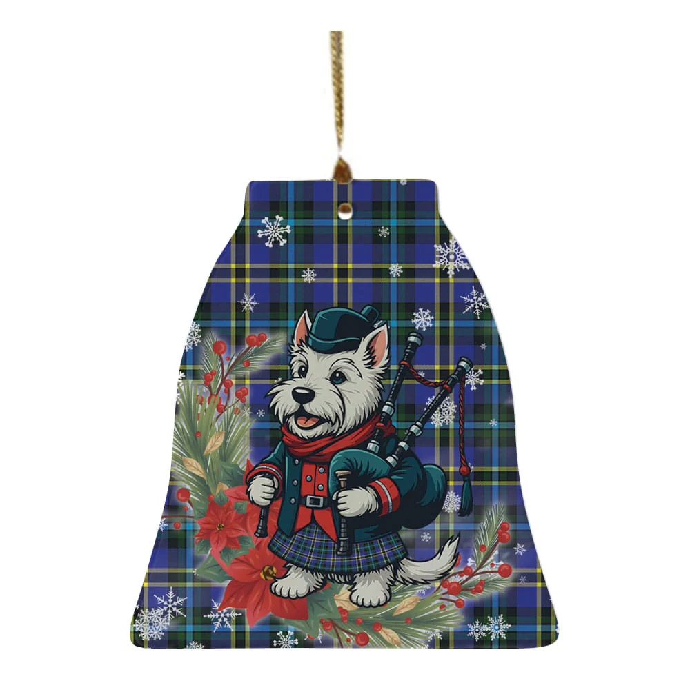 Scottish Weir Modern Tartan Ceramic Ornament Cute Scottish Terrier Dog - Image 4