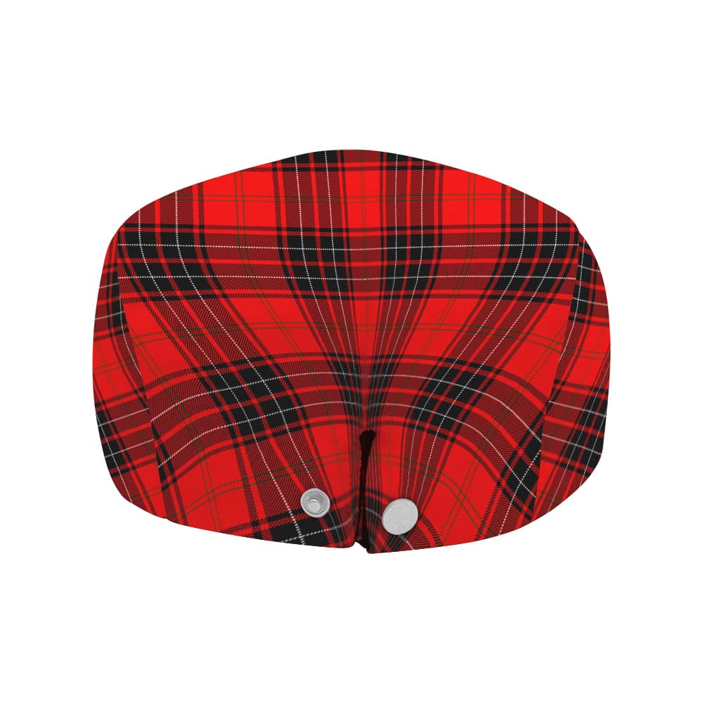 Scottish Wemyss Modern Tartan Flat Cap - Image 4