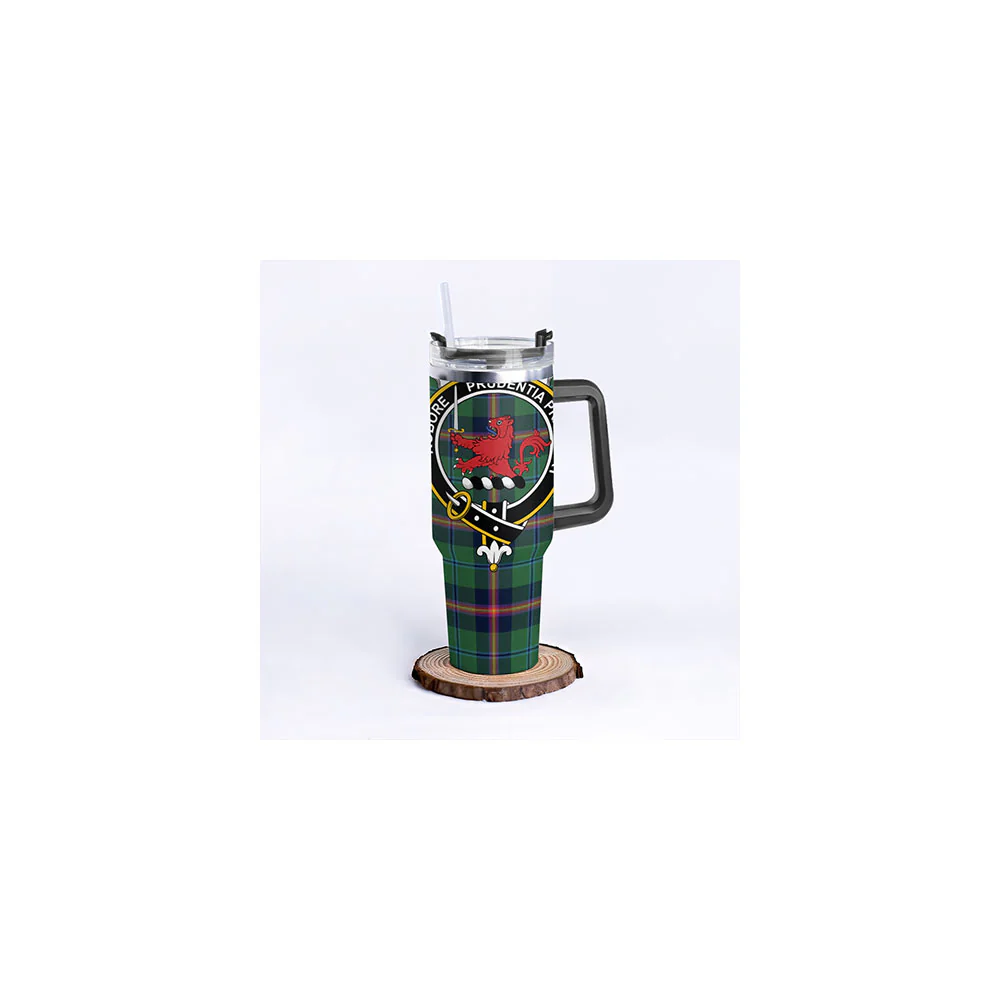 Scottish Young Modern Clan Badge Tartan 40oz Tumbler - Image 3