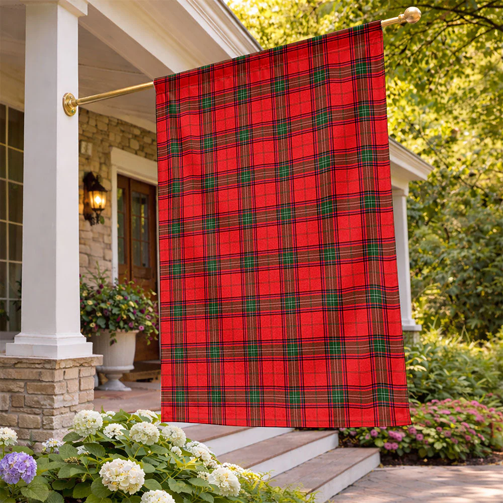 Scottish Seton Modern Clan Badge Tartan Flag Parade Vertical Style - Image 2