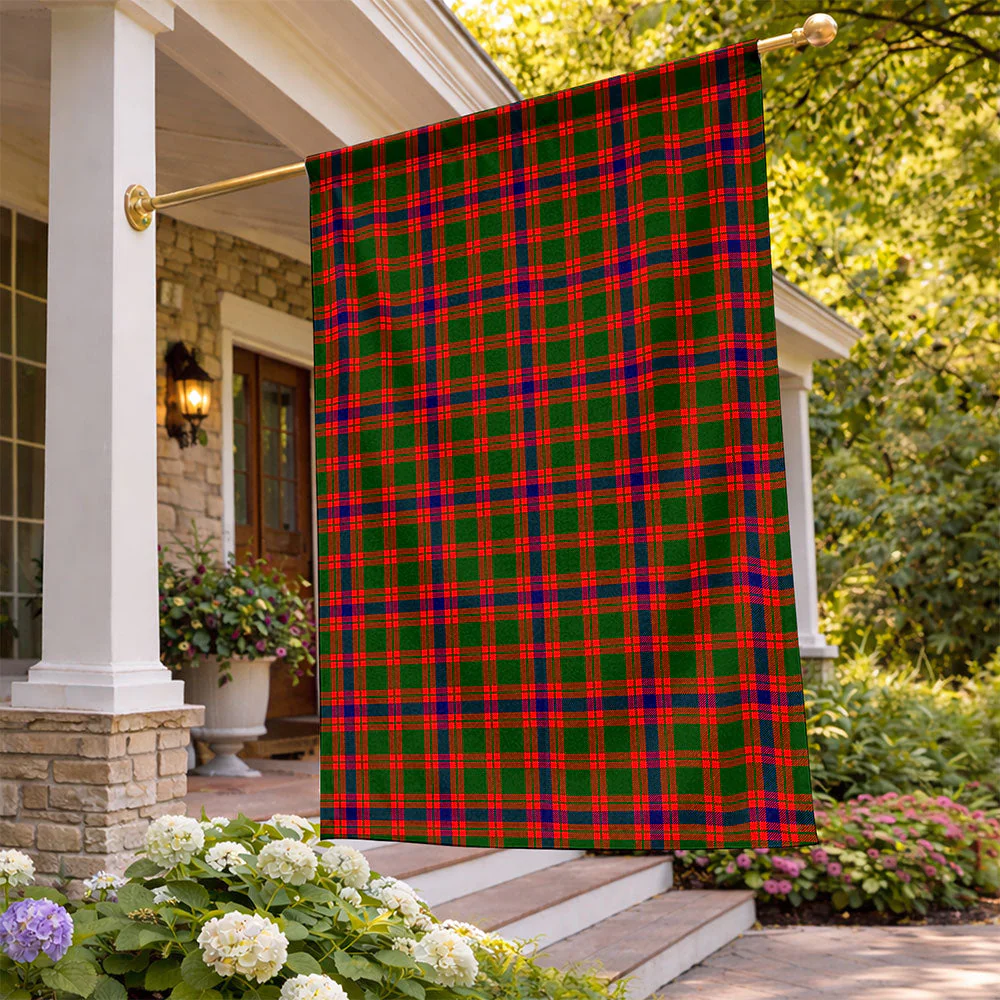 Scottish Skene Modern Clan Badge Tartan Flag Parade Vertical Style - Image 2
