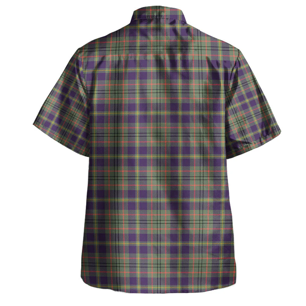 Scottish Tailyour Weathered Clan Badge Tartan Hawaiian Shirt - Image 3